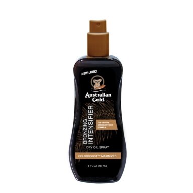 AUSTRALIAN GOLD įdegį skatinantis aliejus  su bronzantais, 237 ml