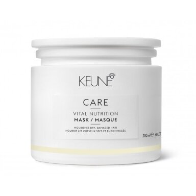 Kaukė sausiems, pažeistiems plaukams VITAL NUTRITION KEUNE, 200 ml