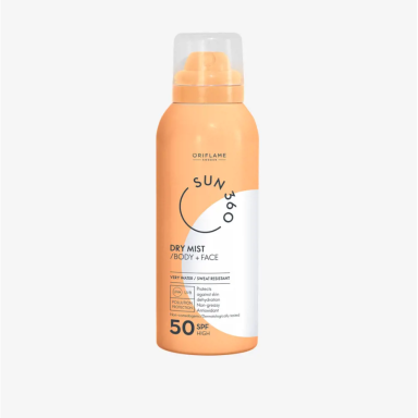 Sausa dulksna kūnui ir veidui su SPF50 „Sun 360“ Oriflame, 150 ml