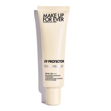 UV PROTECTOR STEP1-23 primer bazė su apsauga nuo saulės SPF50, MAKE UP FOR EVER, 30ml.