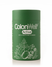 ColonWell Active - žarnynui ir lieknėjimui, vaisių skonio (su liofilizuotais vaisiais), 350 g 