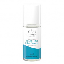 ALVA rutulinis dezodorantas su alūno kristalais (kokosas-laimas) Roll on Coconut-Lime, 50 ml 