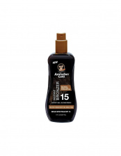AUSTRALIAN GOLD SPF 15 apsauginis purškiamas pienelis nuo saulės su bronzantu, 237 ml 
