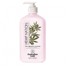 AUSTRALIAN GOLD drėkinamasis kūno kremas Hemp Nation® WILD BERRIES & LAVENDER BODY LOTION, 535 ml 