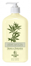 AUSTRALIAN GOLD drėkinantis losjonas po deginimosi Hemp Nation Vanilla Pineapple, 535 ml 