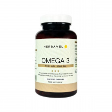 Omega 3 (1000 mg), 90 kapsulių 