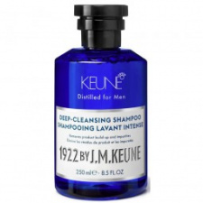 KEUNE giliai valantis plaukų šampūnas 1922 by J. M. DEEP CLEANSING, 250 ml ir 1000 ml 