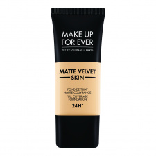 MAKE UP FOR EVER Stipriai maskuojantis makiažo pagrindas riebiai odai MATTE VELVET SKIN LIQUID FULL COVERAGE FOUNDATION 24H, 30 ml 