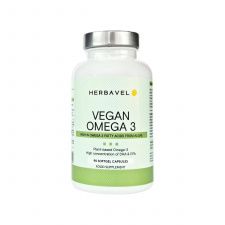 Vegan Omega 3, 90 kapsulių 