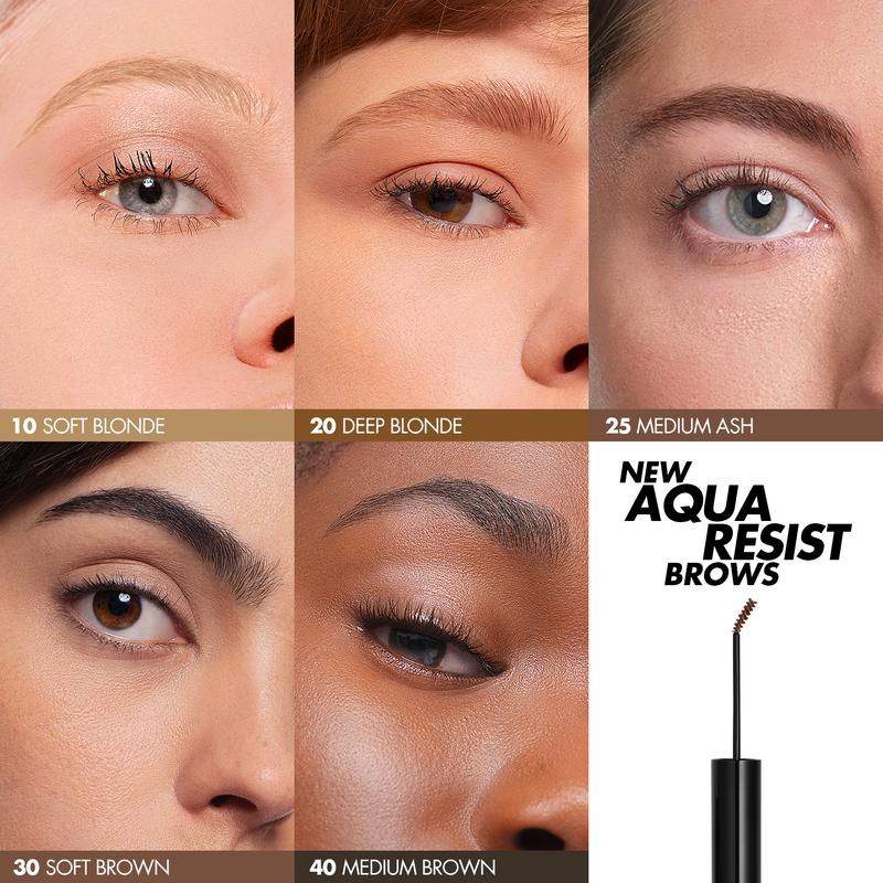 MAKE UP FOR EVER mikropieštukas AQUA RESIST BROW FIXER, 3,5 ml 