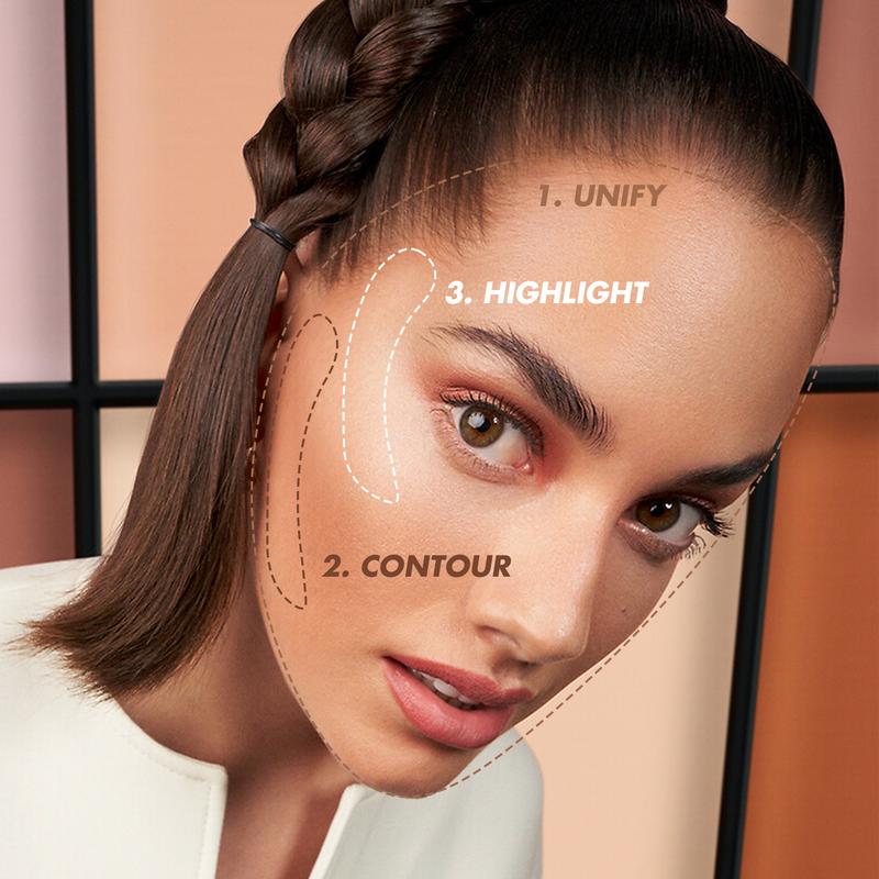 MAKE UP FOR EVER paletė HD SKIN SCULPTING-23, 27,2 g 