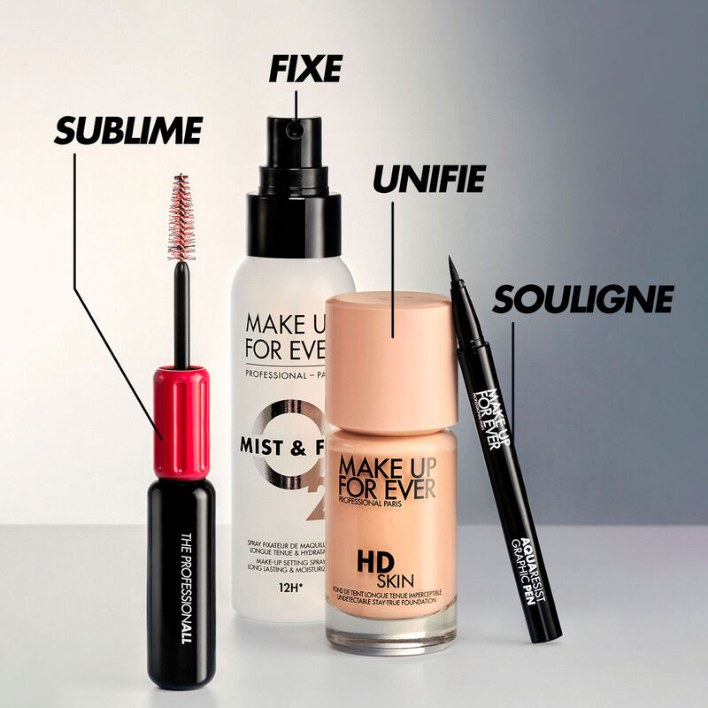 MAKE UP FOR EVER riečiamasis ir tankinamasis blakstienų tušas LASH LIFTING AND VOLUMIZING , 16 ml 